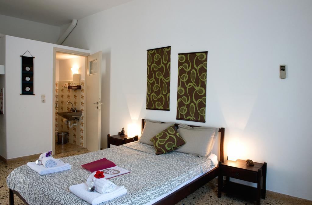 Ferienwohnung Aumkara Skála Eresoú Zimmer foto